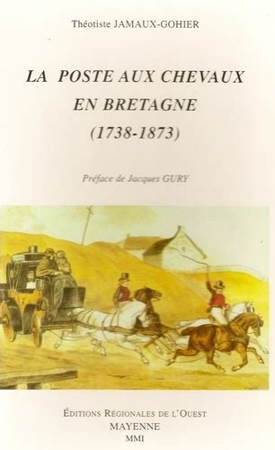 Poste aux chevaux en bretagne, 1738 1873. - Manuales de servicio para robots abb s4.