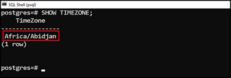 PostgreSQL timezone does not match system timezone