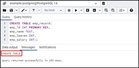 Postgres Create Temporary Table If Not Exists