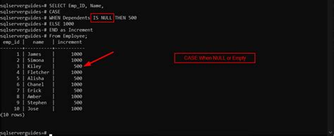 Postgresql case when is null
