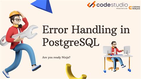Postgresql error handling.  Exception handling allows your code to grace...