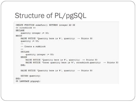 Postgresql execute function with parameters.  PL/pgSQL handles output par...