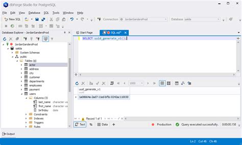 Postgresql uuid to string.  Aug 5, 2025 · Instantly share code, notes, and snippets.  T...