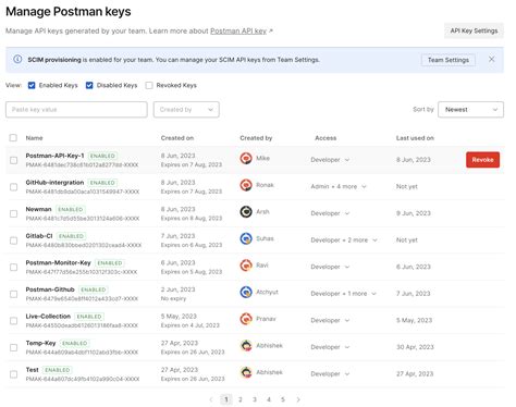 Postman api key.  The most critical change is to the Free plan, which currently s...