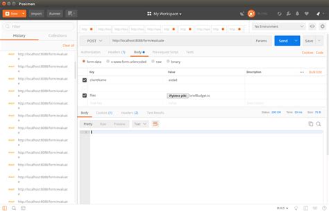 Postman formdata sending complex object with file ExceptionsHub