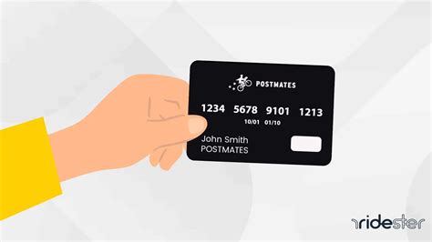 Postmates prepaid card. .  ...
