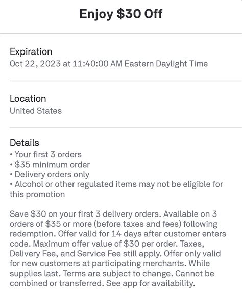 Postmates promo code $30 off $35. The newest Meals & Services coupon in Postmates - Postmates Delivery Order Limited Time Offer $30 Off On Order $35+. There are thousands of Postmates coupons, discounts and coupon codes at Dealmoon.com, as the biggest online shopping guide website. 
