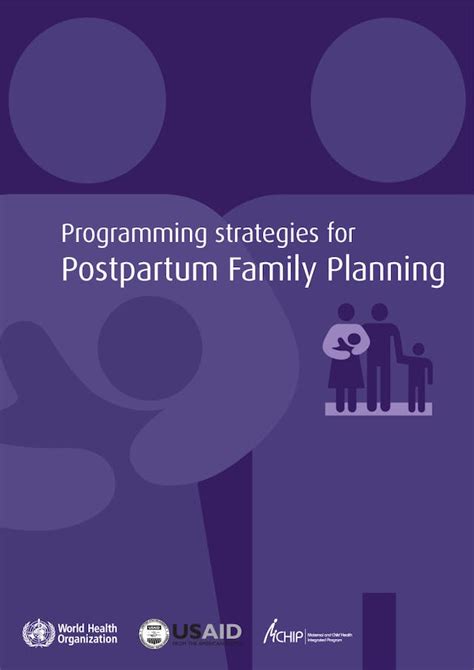 Postpartum Family Planning Family Planning 2030