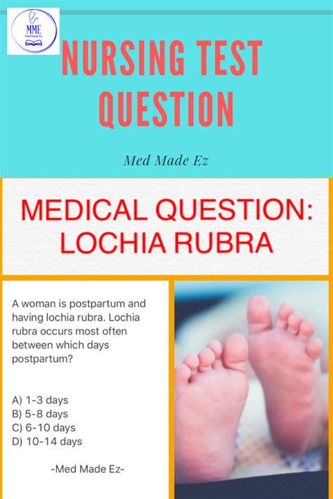 NCLEX : Infant and Postpartum Care Study concepts, example questions & explanations for NCLEX. Create An Account Create Tests & Flashcards. All NCLEX Resources . 5 Diagnostic Tests 242 Practice Tests Question of the Day Flashcards Learn by Concept. Example Questions.. 