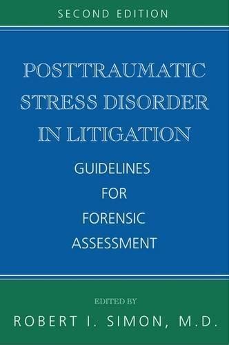 Posttraumatic stress disorder in litigation second edition guidelines for forensic assessment. - A manual of the writings in middle english by peter g beidler.
