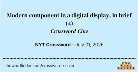 Postulate crossword clue. .  ...