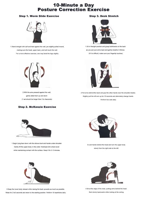 Posture Workout Posture correction exercises, Posture exercises, Workout