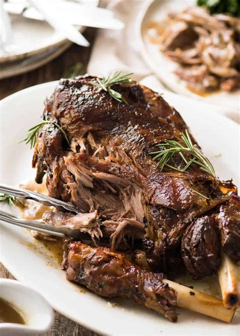 Pot Roast Leg of Lamb - tasty succulent tender meat that falls off …