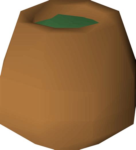 Pot of weeds osrs. A smouldering pot is a quest item used in the Rat Catchers quest. It is created by using a tinderbox on a pot of weeds. The player can then use it to help Smokin' Joe clear out rats from their holes. Smokin' Joe offers his own pot for the player to use. But due to the green phlegm that Joe has coughed up into the pot, the player refuses and ... 