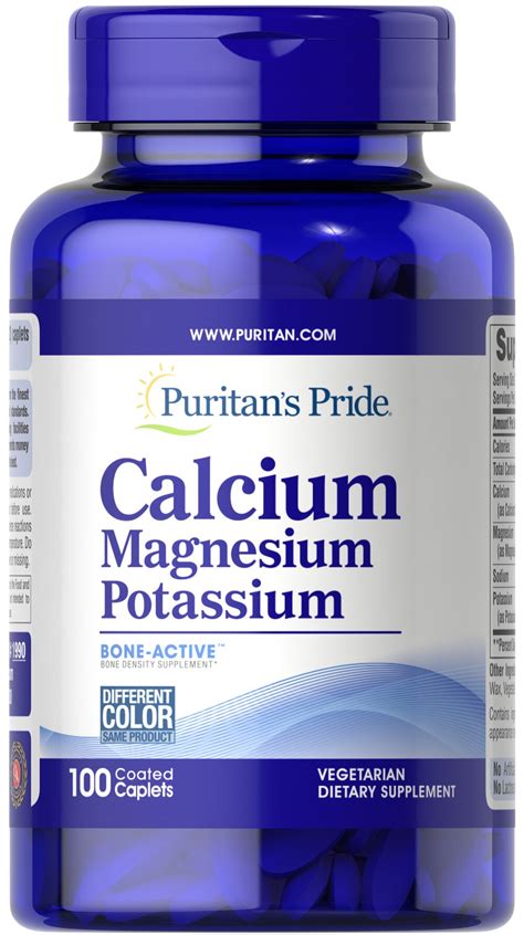 Potasyum magnezyum kalsiyum tablet