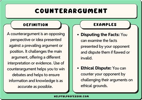 Potential Challenges and Counterarguments