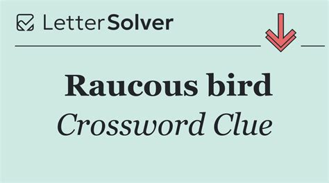 Potentially Raucous Event Crossword