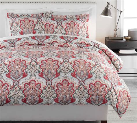 Pottery Barn Jordana Paisley Duvet Cover and Shams