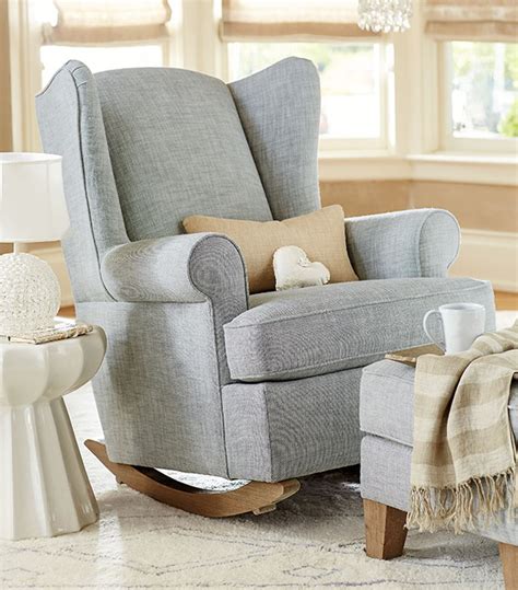 Pottery barn nursery chair. Shop Pottery Barn Kids' dream swivel glider and nursery ottoman. Prepare for your baby with high quality nursery furniture from Pottery Barn Kids. Skip to Content. ... Nursery Furniture; Nursery Chairs & Ottomans; Item 1 of 7. Hover to Zoom Save Item 1 of 1. GREENGUARD Gold Certified ; Dream Swivel Glider & Ottoman $ 199 ... 