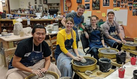 Pottery classes for adults near me. We offer monthly classes for all age groups and abilities. Adult BYOB classes, beginners glass class, Kid’s Night Out!, Story Time, Clay classes and more. Book online! Ladies nights, Girl Scouts, family fun day, work events. ... That Pottery Place. Address. 7224 Baptist Rd Bethel Park, PA 15102, US. 4128353616 [email protected] About us. 
