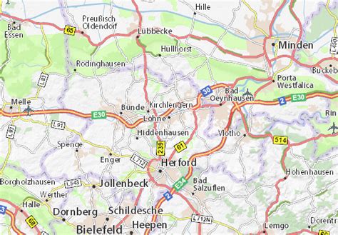 Potthastweg Löhne - Die Straße Potthastweg im Stadtplan Löhne