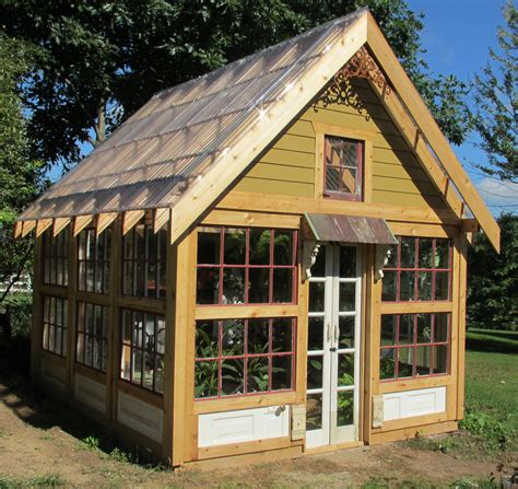 Potting shed and greenhouse plans ~ Bike shed made from pallets