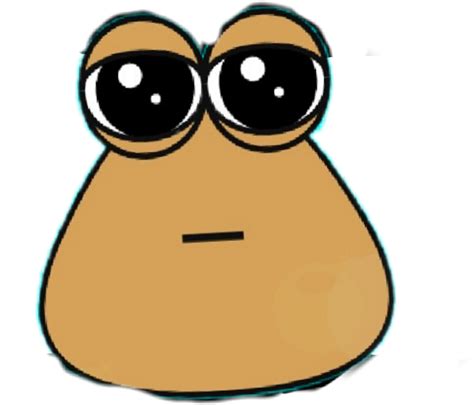 Pou sad. The happiest moment in my life was when I saw that Pou has arrived. He is the cutest but saddest thing I have ever seen. I love him so much, he is perfect and looks just like in the pictures. He is so flawless and he makes my depressed sister very happy. I have to buy a second Pou for her. He also is able to cure my depression. Pou is my medicine. 