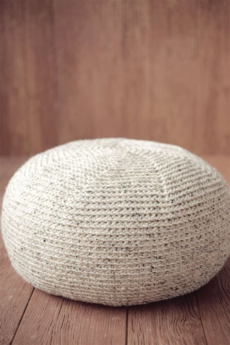 Pouf Pillow Crochet - Etsy