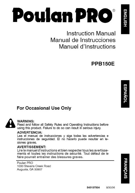 Poulan pro ppb 150e repair manual. - Teacher guide macmillan new world workbook.