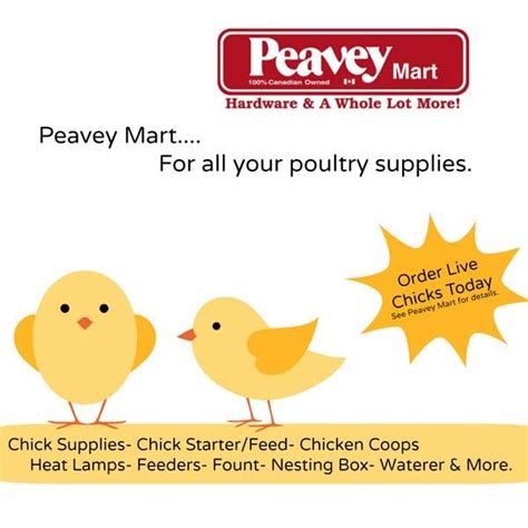 Poultry - Peavey Mart