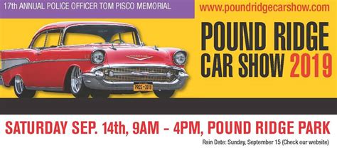 Pound Ridge Car Show - Pound Ridge - Westchester County