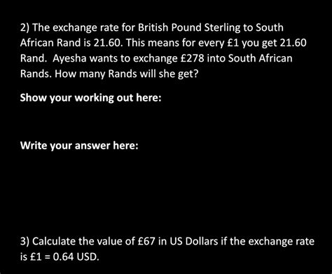 Pound to rand converter calculator Math Solutions