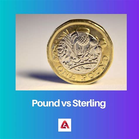 Pound ve sterlin farkı