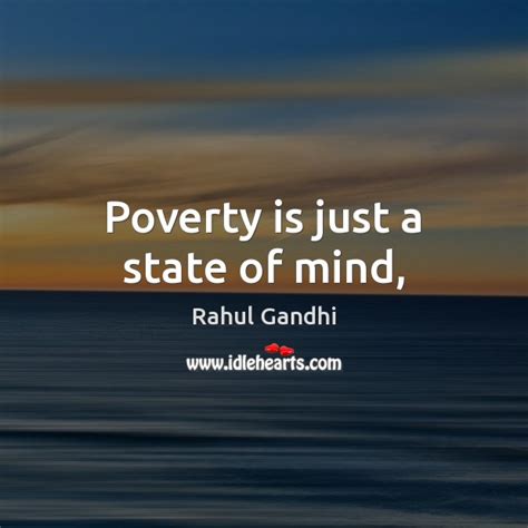 Poverty is not just a state of mind SACOSS