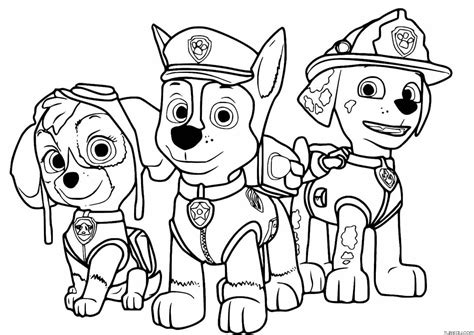 Pow Patrol Coloring