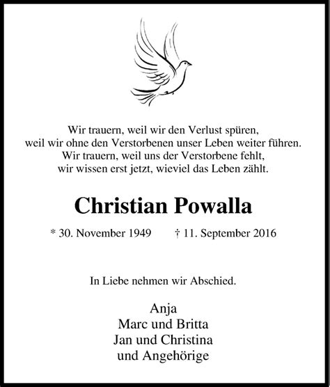 Powalla, Christian