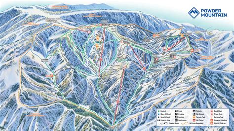  1984. Artist Unknown Published in 1984, added by TacticalSpeed. 16 ski trail maps for Powder Mountain at Skimap.org. . 