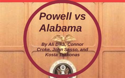 Powell vs. Alabama by - prezi.com