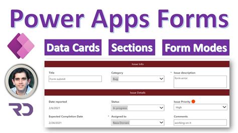 Power Apps Form Control Tutorial New Edit Form YouTube
