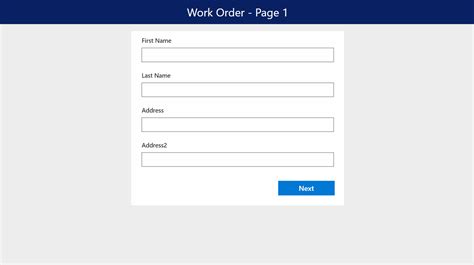 Power Apps Multiple Page Form On A Single Screen