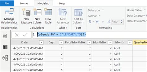 Power BI Calendar Table What Is it And How to Use It