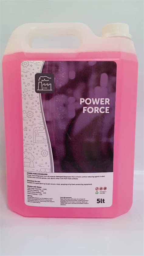 Power Force Degreaser - Pink – Econoclean SA