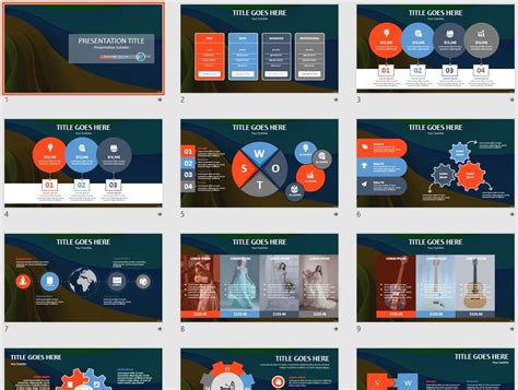 Power Point Presentation Template Collection