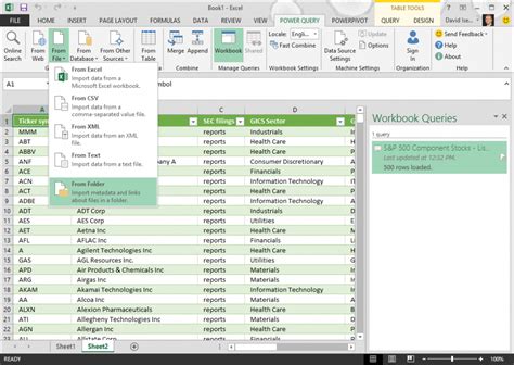 Power Query Connection to Access Query not returning any values