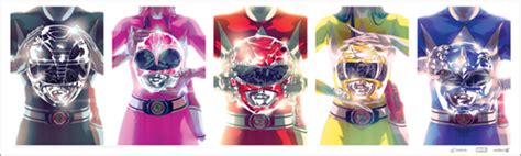 Power Rangers Lineup - Nucleus Art Gallery and Store