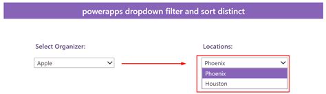 Power apps filter dropdown.  Hi there, Very new to Power Apps but looking ...
