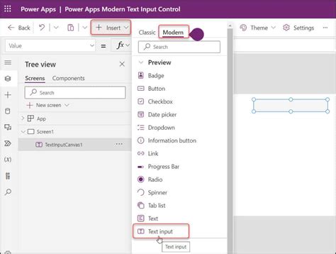 Power apps text input default value.  Demonstration of how to create logic in P...