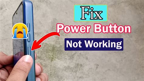 Power button not working how to switch on phone.  However, encountering ...