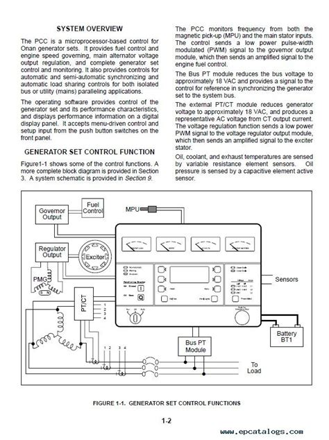 Power command digital paralleling control wiring manual. - Manuali di servizio cat 301 5.