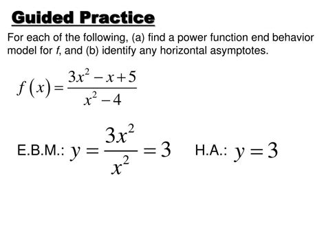 Power function end behavior model. In this section, you will learn how to identify a power function and use interval notation to express its long-run behavior. If you need a refresher on how to use interval notation, … 